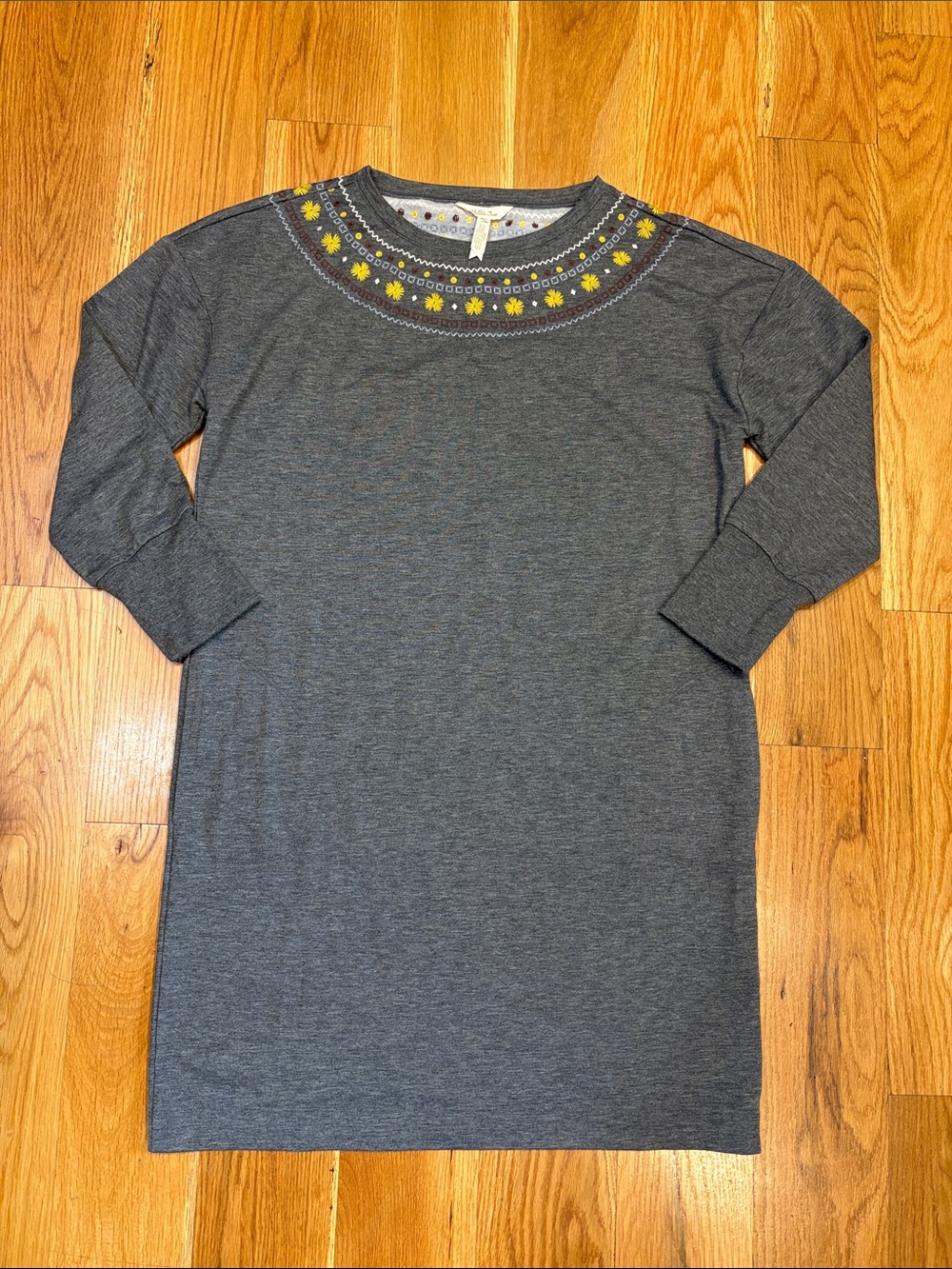 Matilda Jane Just Imagine Cozy Sweatshirt Dress, Size Large